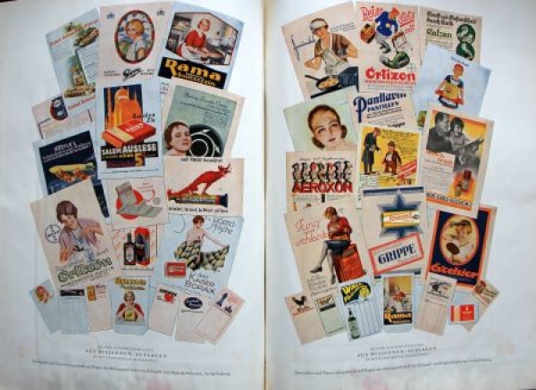 "Die Reklame" Advertisingmagazine Deutscher Reklameverband 1929 (1799)